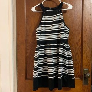 Black and white dress